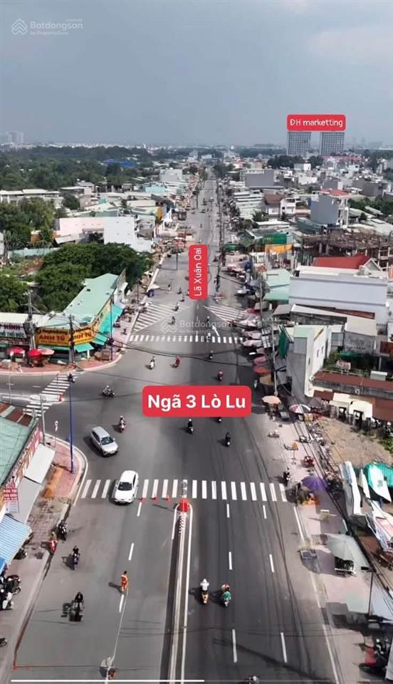 Bán đất mặt tiền đường lò lu khu vực kinh doanh sầm uất. giá cực hợp lý. phù hợp xây văn phòng, spa