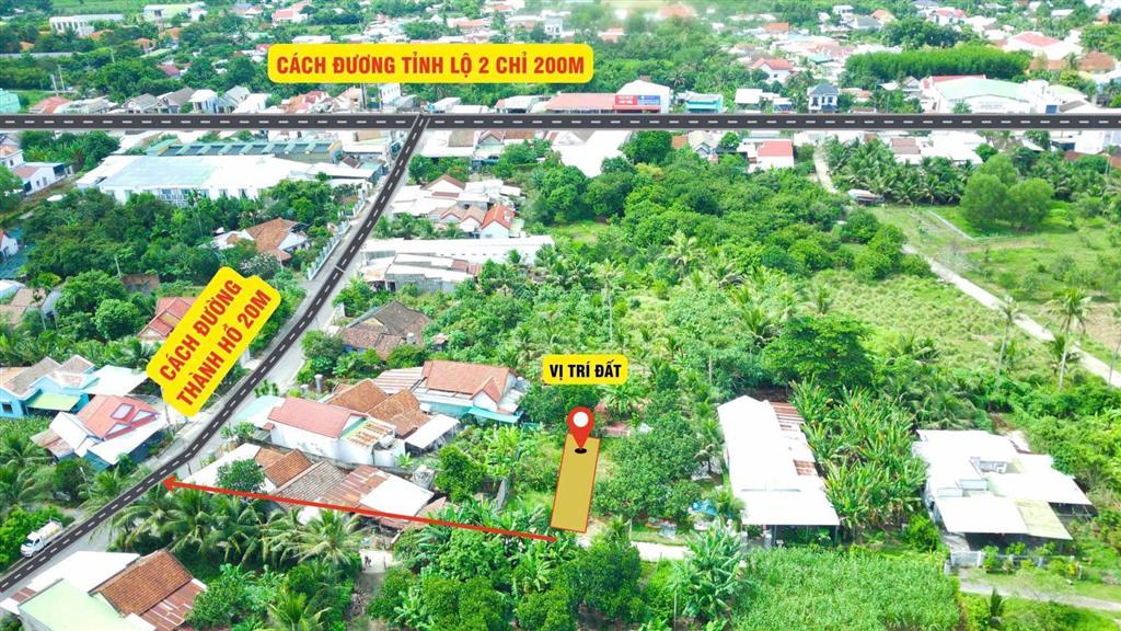 Đất diên phước sát thành hồ, gần tỉnh lộ 2 850 triệu.