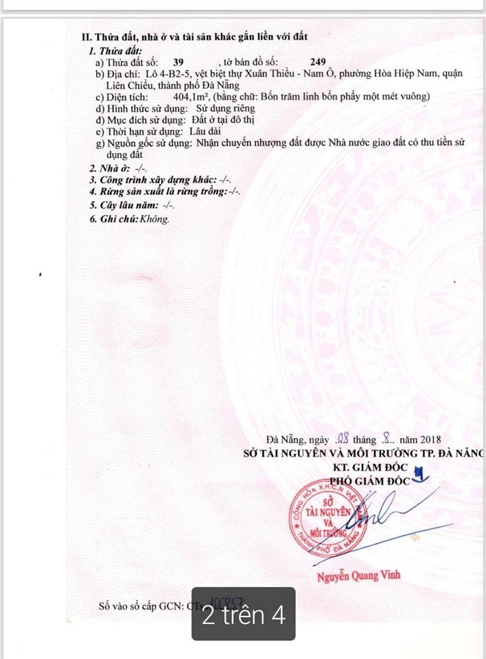 Bán gấp đất xuân thiều 21, 45 triệu / m2, 405 m2, có thương lượng khách thiện trí mua bán nhanh