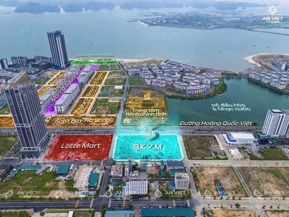 View biển hứng mát, căn hộ skym, bãi cháy, hạ long