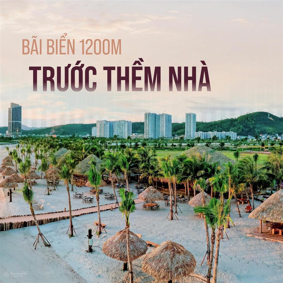 Căn hộ tòa aria bay sát bãi tắm marina hạ long, ban công đn view vịnh kỳ quang