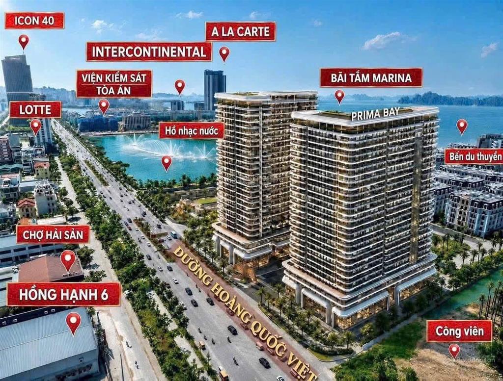 View hồ nhạc nước , view vịnh di sả hạ long giá 1.7tỷ